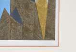 Alfredo Volpi (1896-1988), Bandeirinhas - Gravura 88/100.