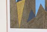 Alfredo Volpi (1896-1988), Bandeirinhas - Gravura 88/100.