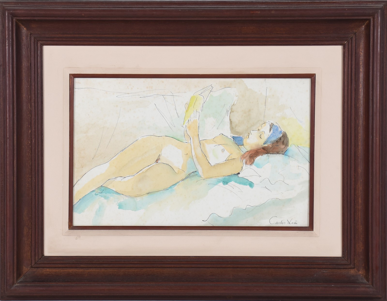 Carlos Leão (1906-1983), Mulher Deitada - foto 2 de 4