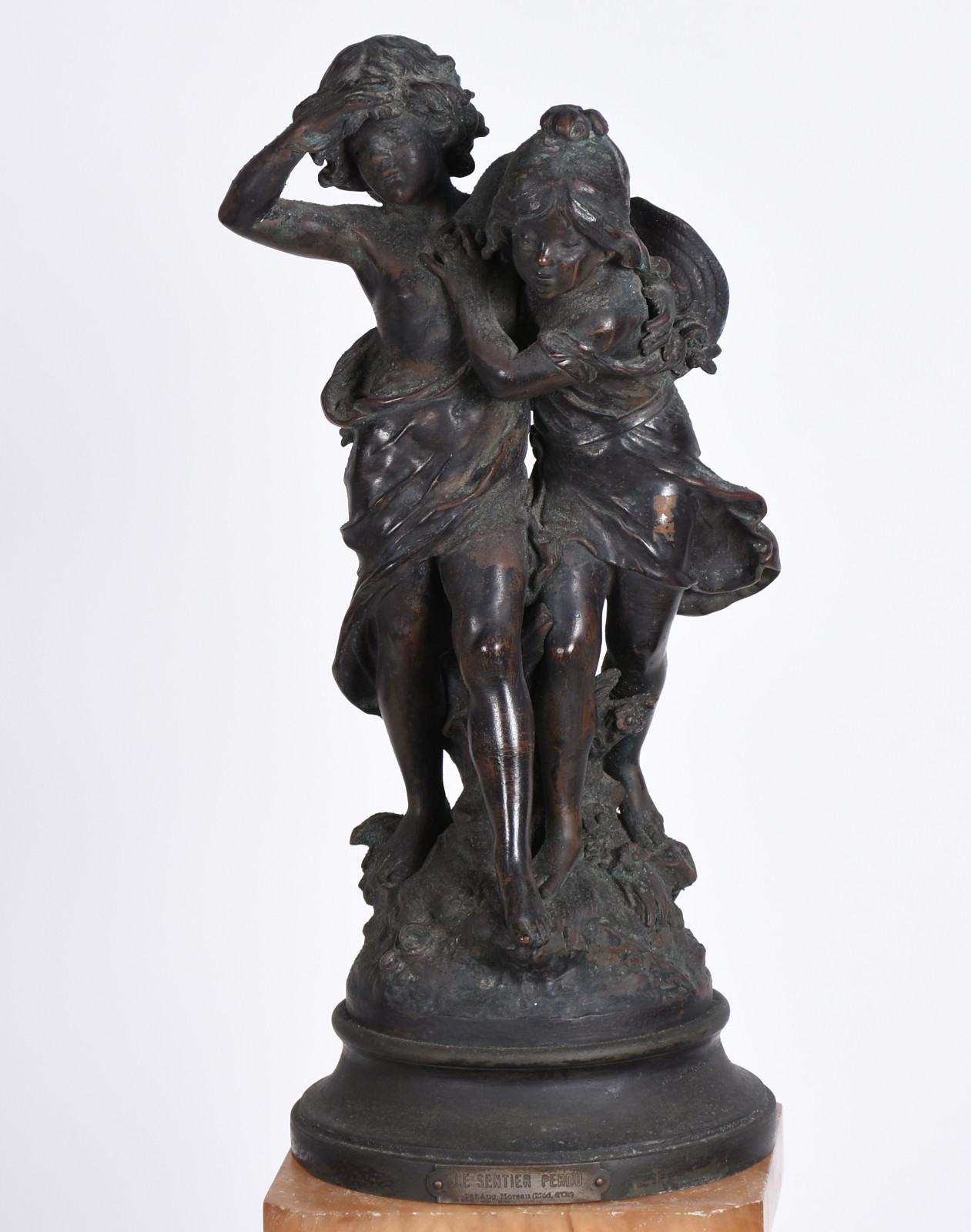 Auguste Moreau (1834-1917), "Le Sentier Perdu" - foto 2 de 9