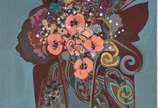 FAVORETTO, Flores - Óleo sobre tela.