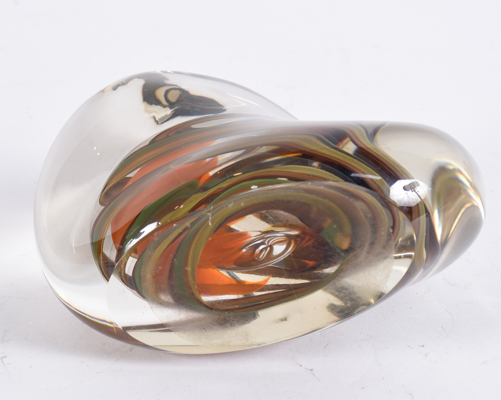 Peça decorativa de murano, assinado. - foto 4 de 5