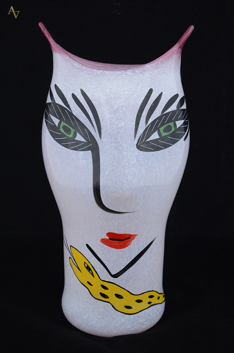 Vaso de vidro sueco Kosta Boda. Altura 36 cm. - foto 1 de 2
