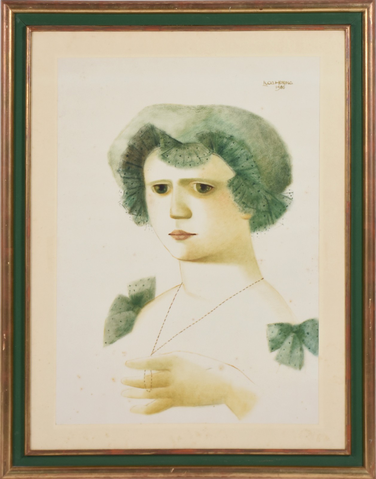 Lucia Helena (1945), Figura com colar - foto 2 de 4