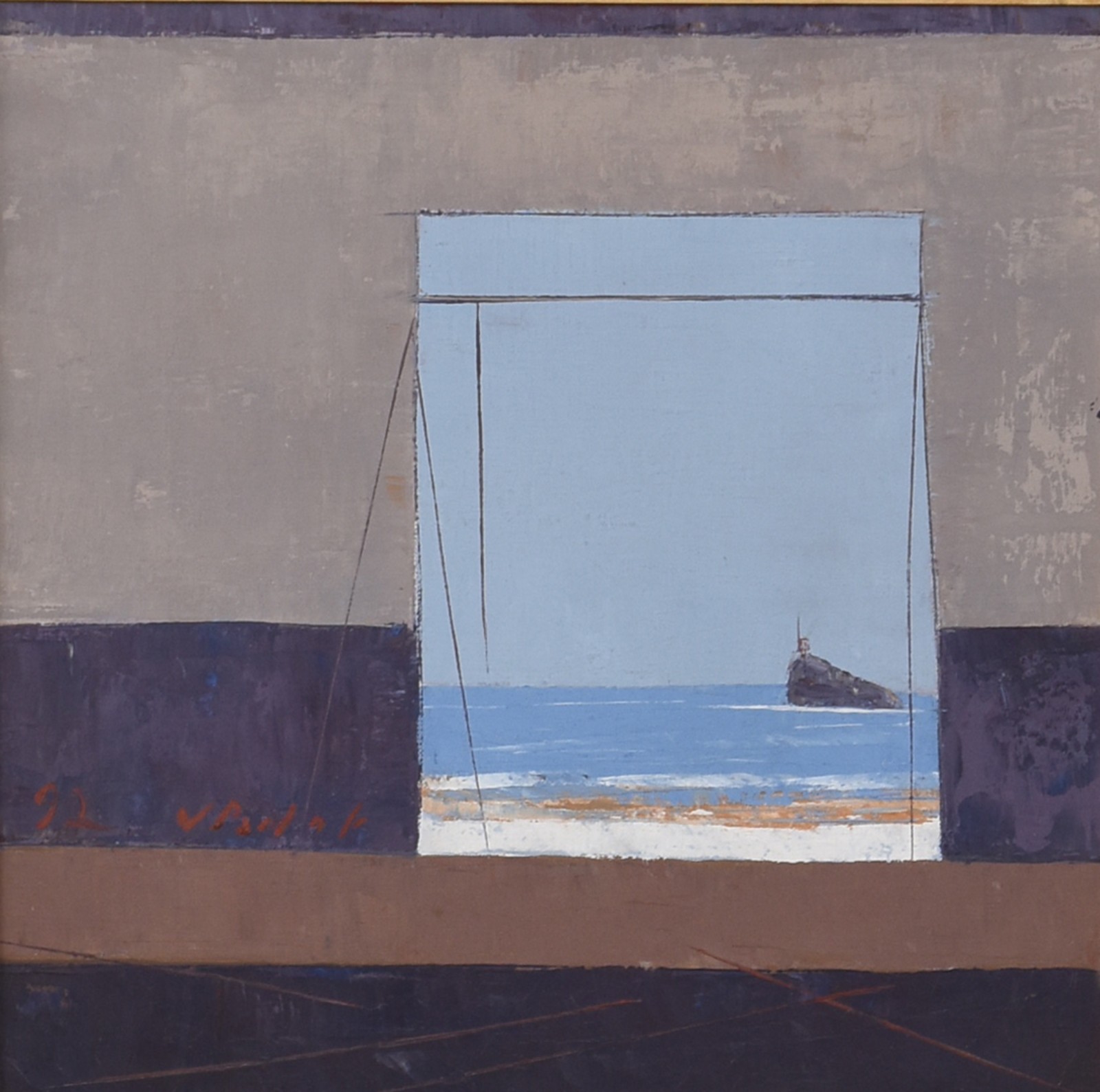 José Paulo Moreira da Fonseca (1922-2004), Meditação - foto 1 de 4