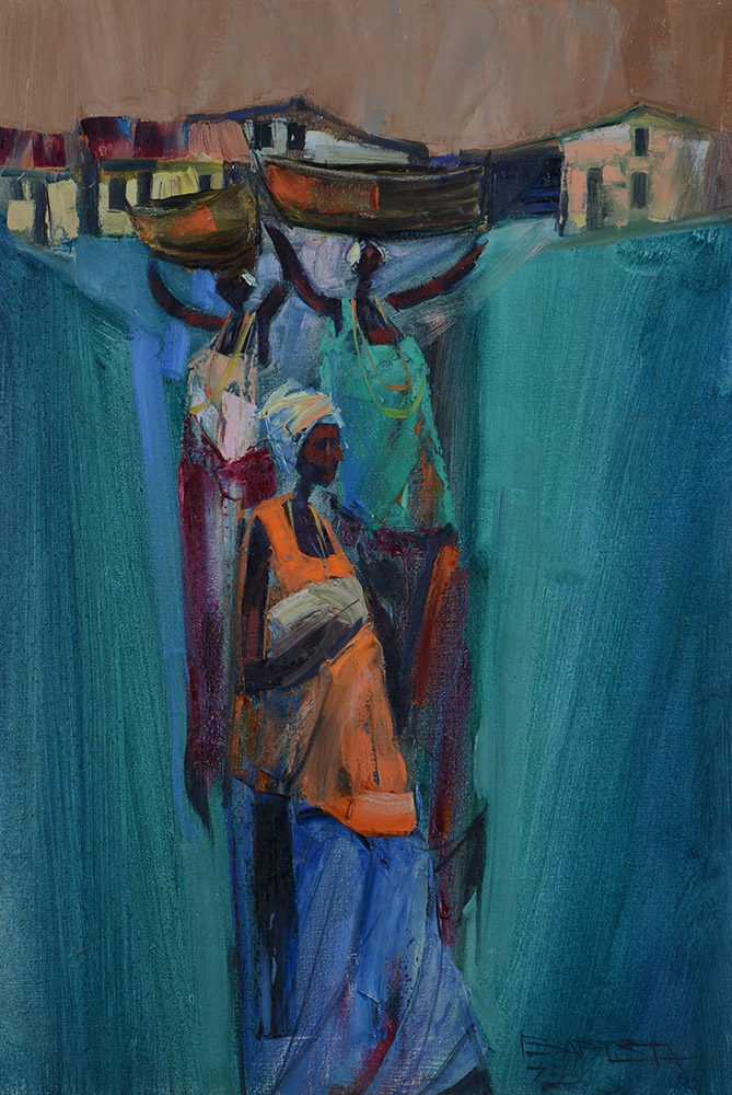 BAPTISTA - Figuras - ost - 65 x 45 - foto 1 de 2
