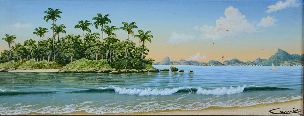 EDUARDO CAMÕES - Região de Paquetá - ost - 10 x 25 - 1986 - foto 1 de 2