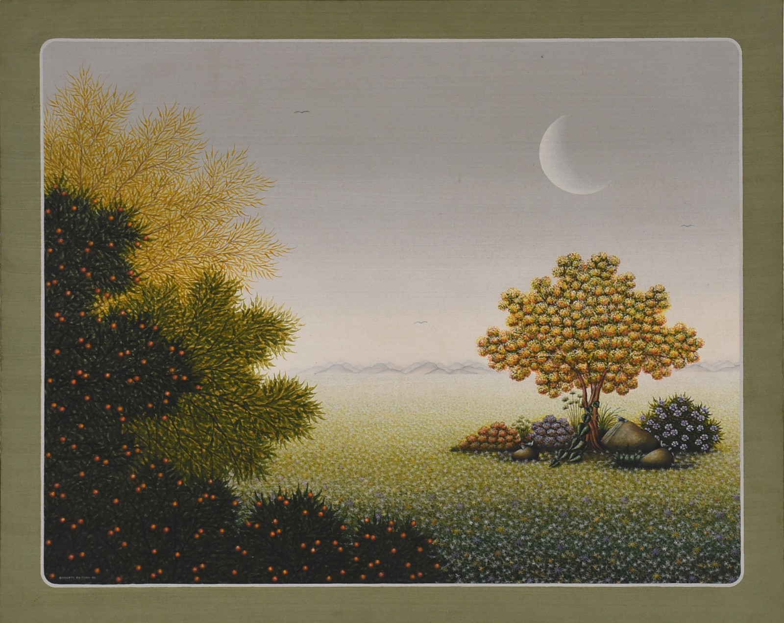 Roberto Feitosa (1943), Paisagem Verde - foto 1 de 5