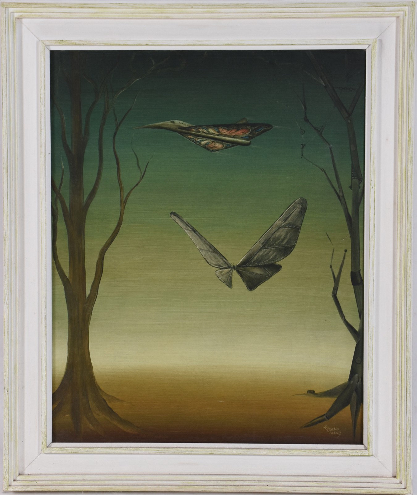 Rogério Teruz (1938), Árvores e borboleta - foto 2 de 4
