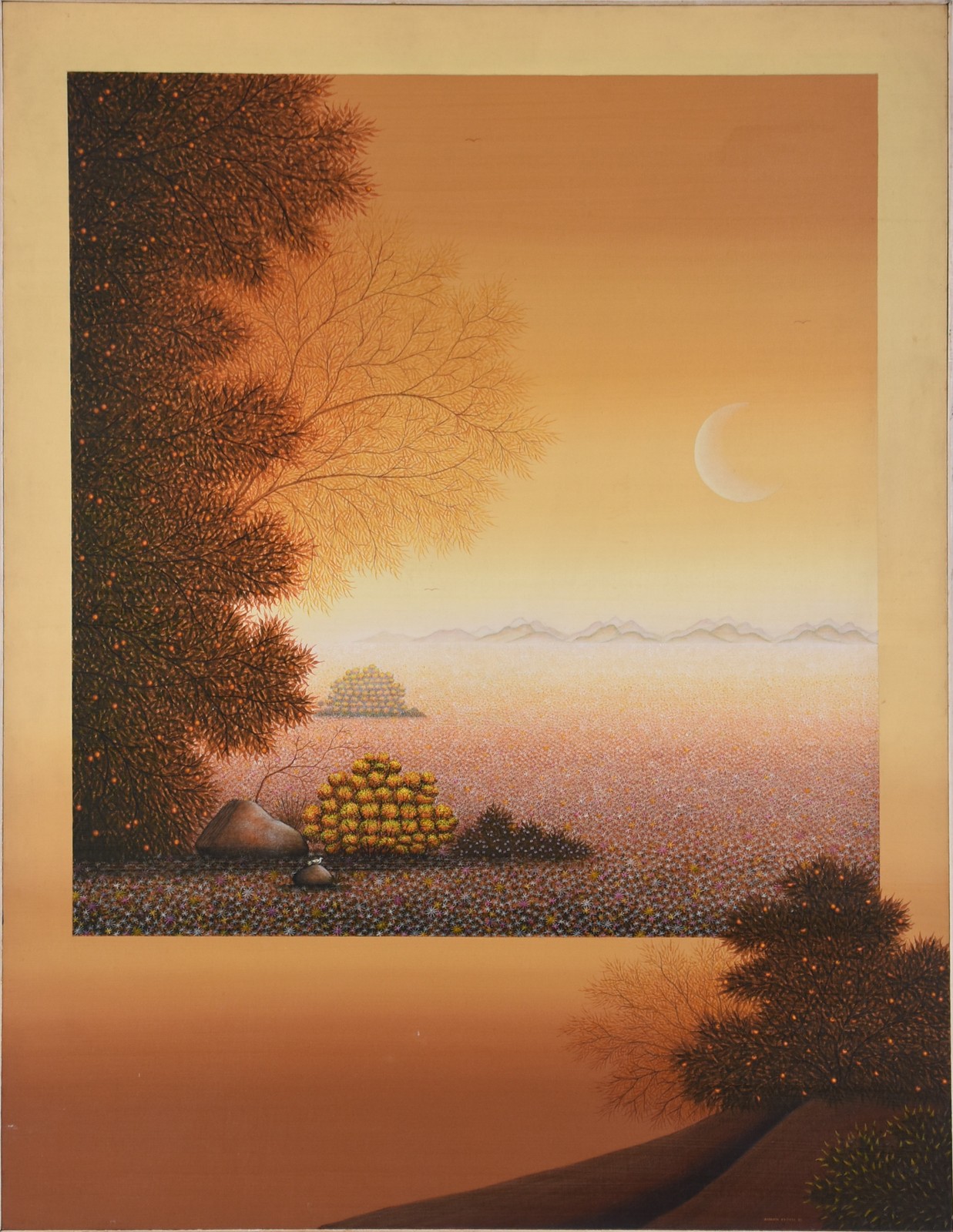 Roberto Feitosa (1943), Paisagem Laranja - foto 1 de 4