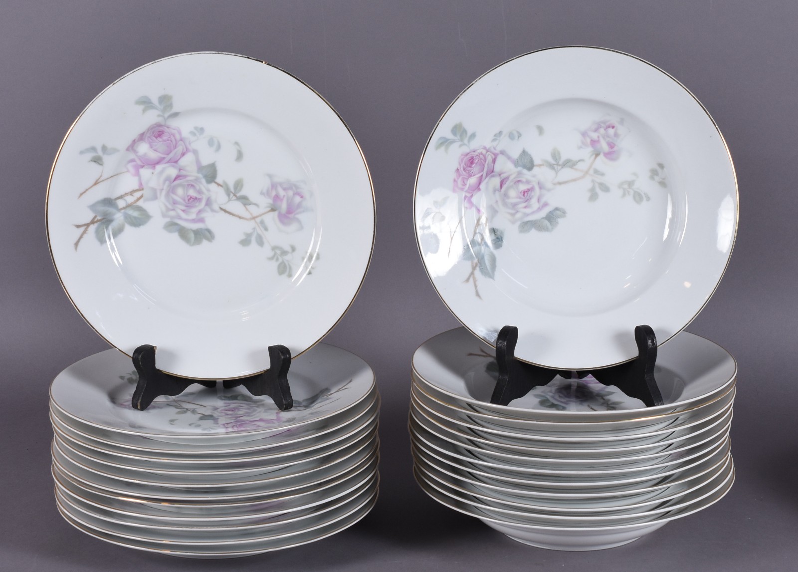 Serviço de jantar de porcelana KUBCHENREULHER SELB decoração floral... - foto 1 de 3