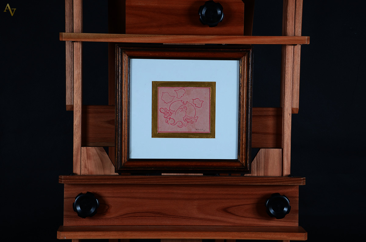 MILTON DACOSTA - Vênus - desenho - 12 X 14 (1993) - foto 2 de 2