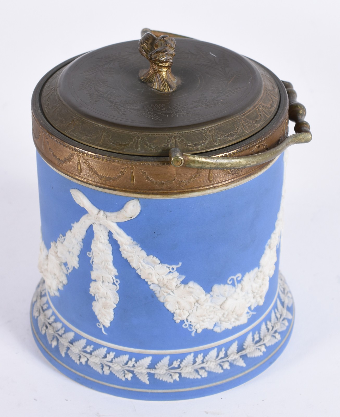 Bomboniere Wedgwood na cor azul com metal. - foto 4 de 6