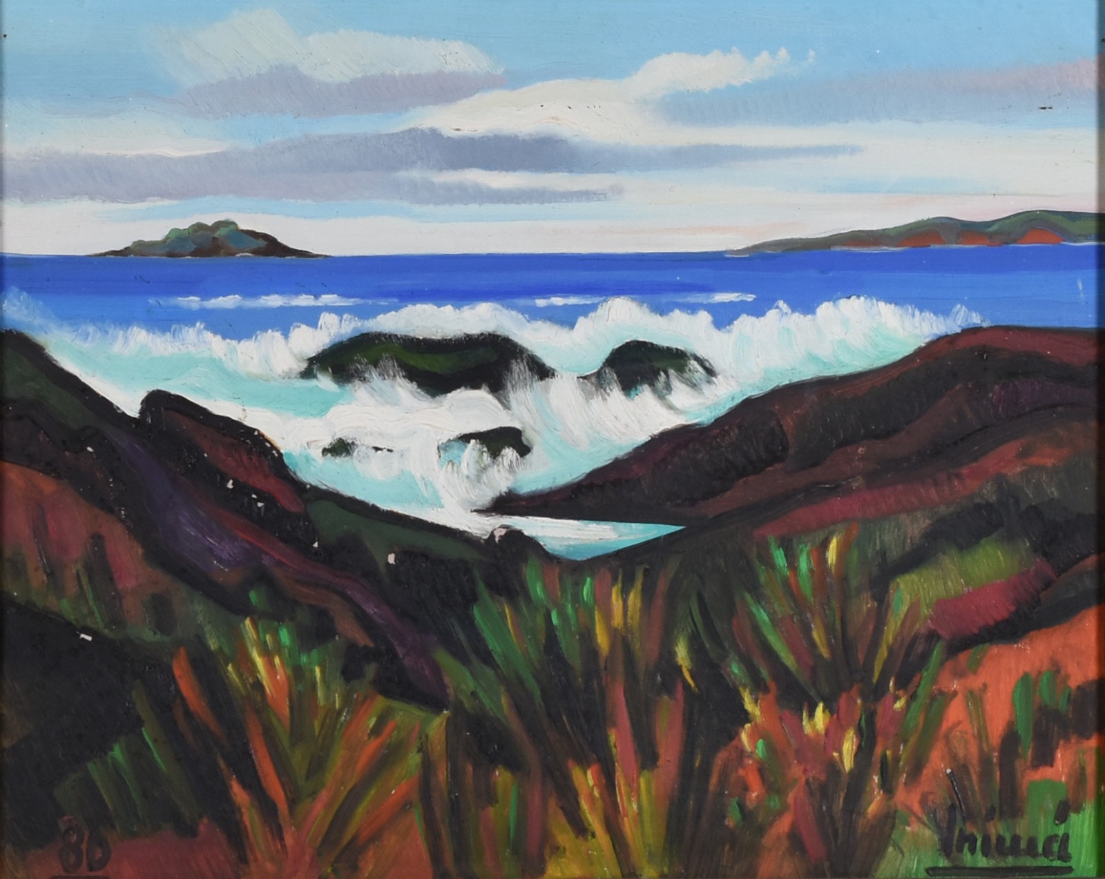 Inimá de Paula (1918-1999), Paisagem com marinha - foto 1 de 5