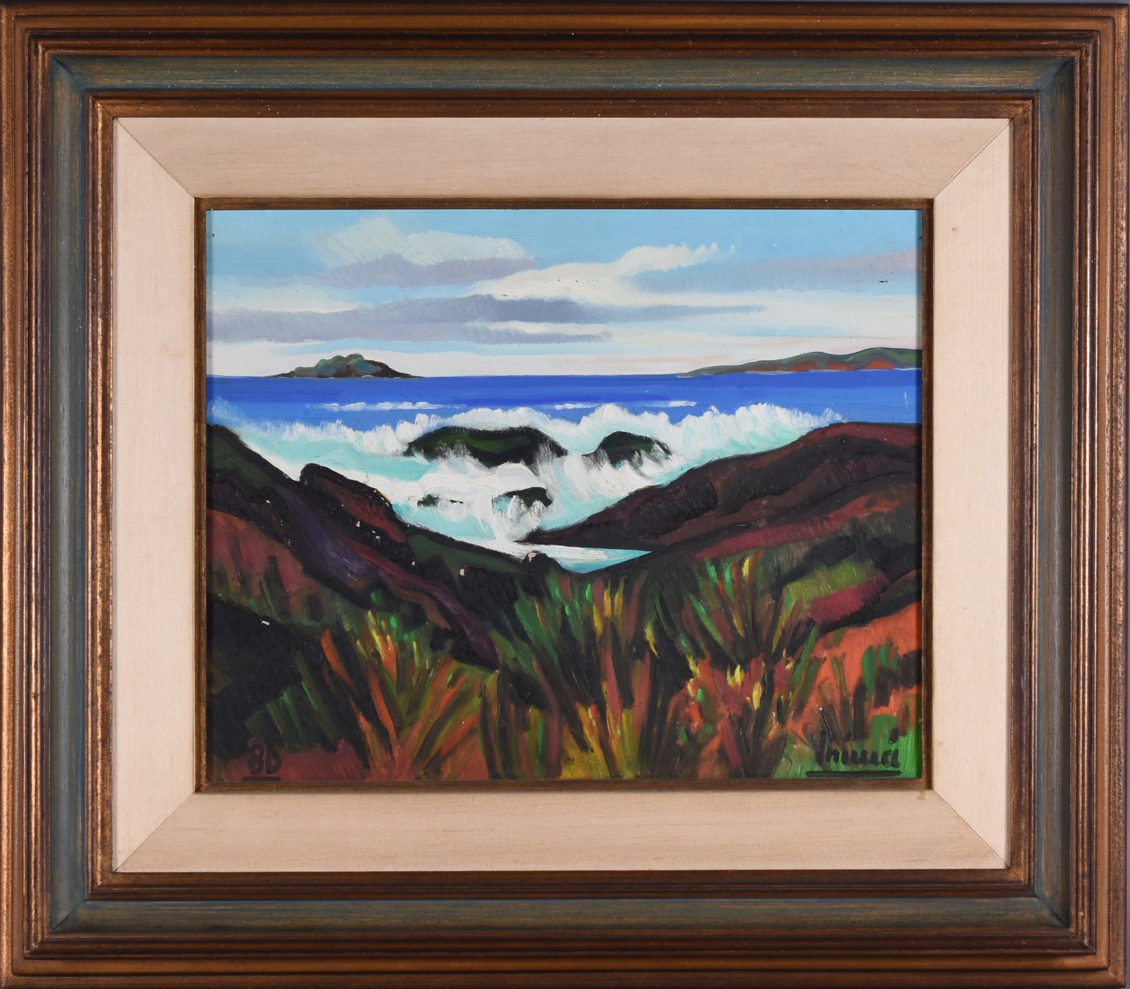 Inimá de Paula (1918-1999), Paisagem com marinha - foto 2 de 5