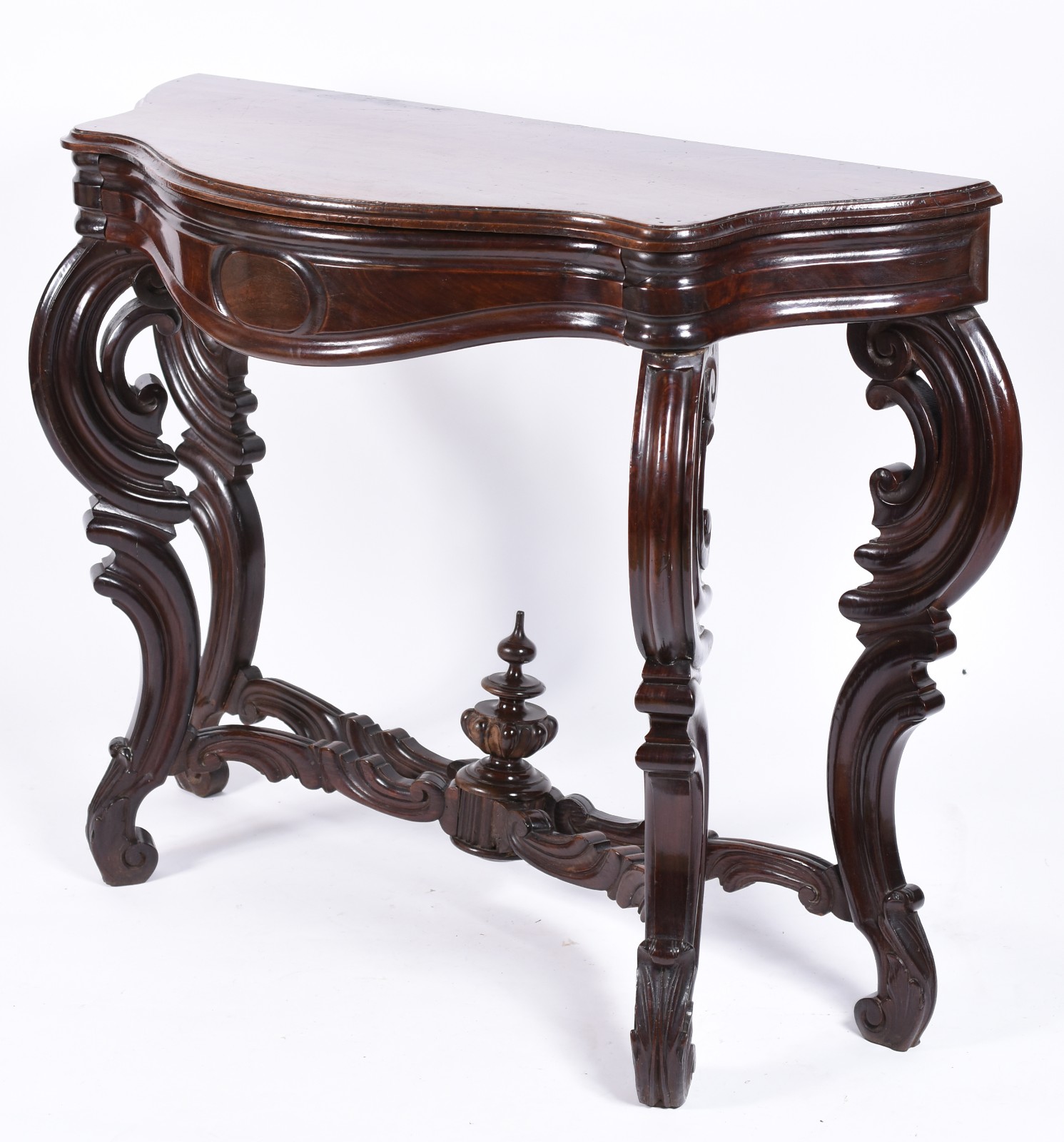 Console de madeira nobre estilo Beranger, Pernambuco, século XIX... - foto 2 de 8