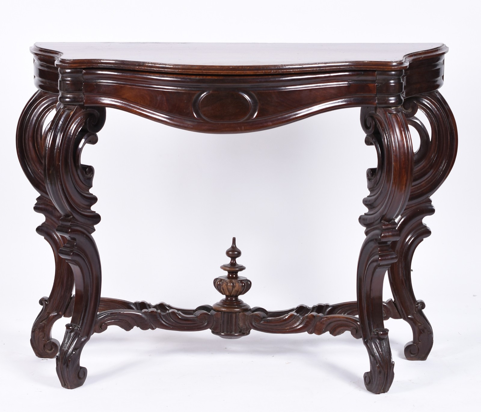 Console de madeira nobre estilo Beranger, Pernambuco, século XIX... - foto 3 de 8