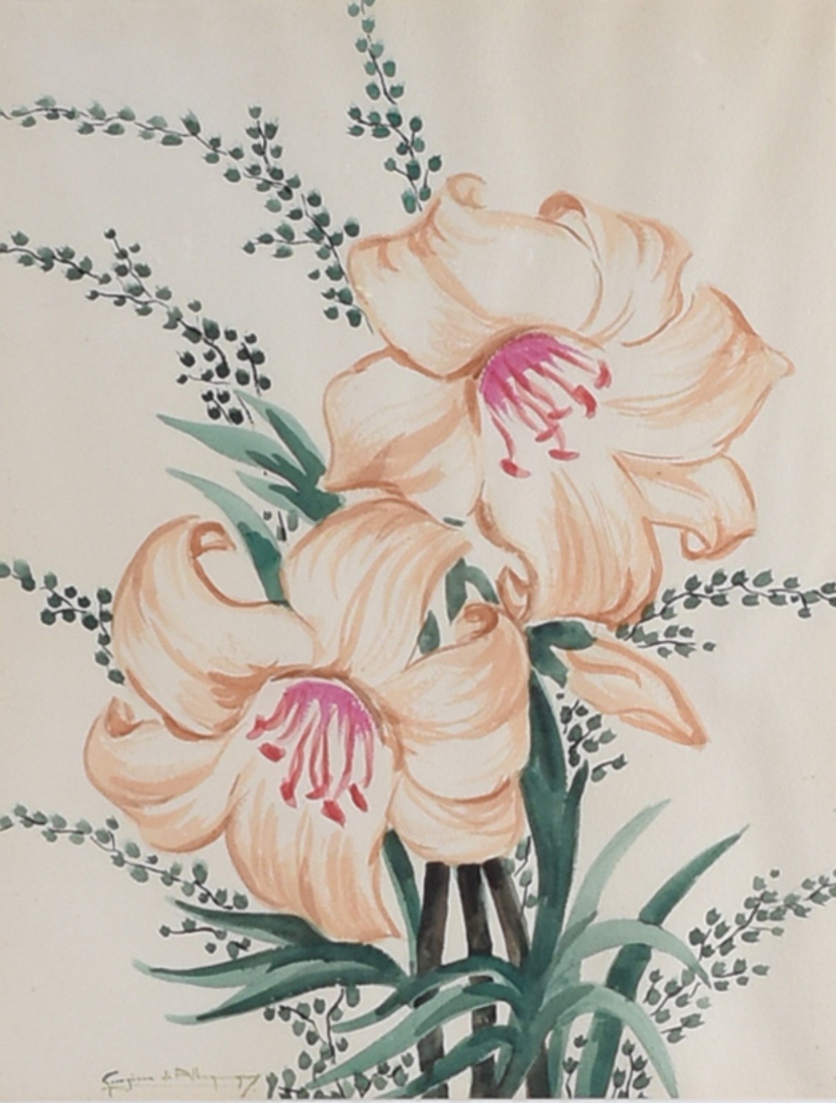 Georgina de Albuquerque (1885-1962), Flores - foto 1 de 4