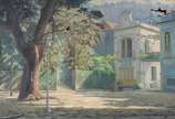 PEDRO NASCIMENTO (1927 / 1986), Largo  Do Botic... - Óleo sobre tela - datado 1967. (tela com dois rasgões).