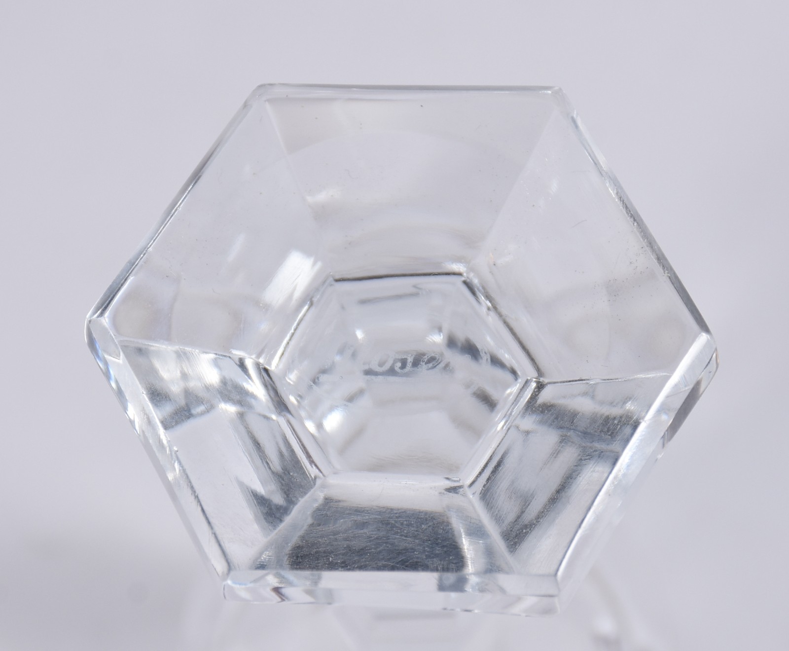 Serviço de taças de cristal, modelos diversos , no estojo (faltando 2... - foto 5 de 9