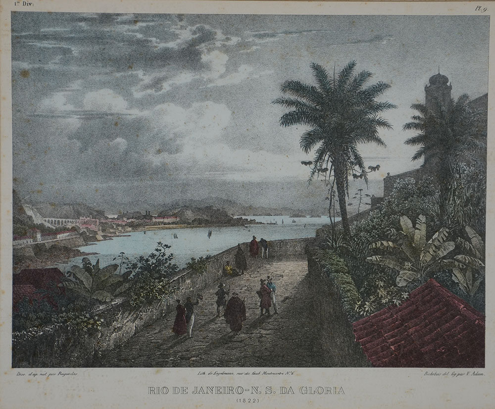 Quatro gravuras do Rio Antigo, med.molduras 47 x 53 cm. (algumas com... - foto 1 de 4