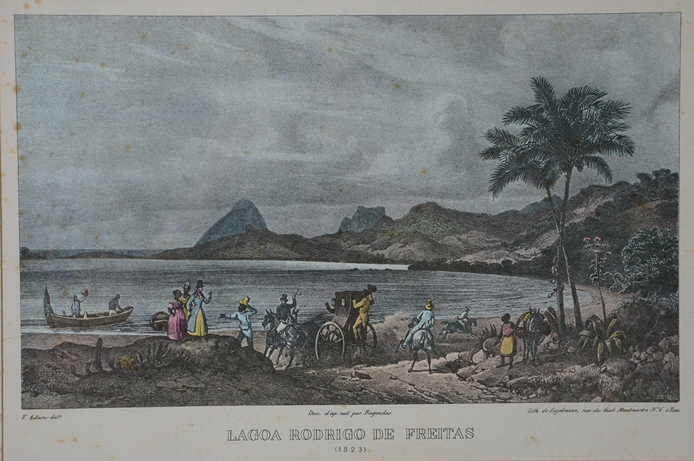 Quatro gravuras do Rio Antigo, med.molduras 47 x 53 cm. (algumas com... - foto 2 de 4