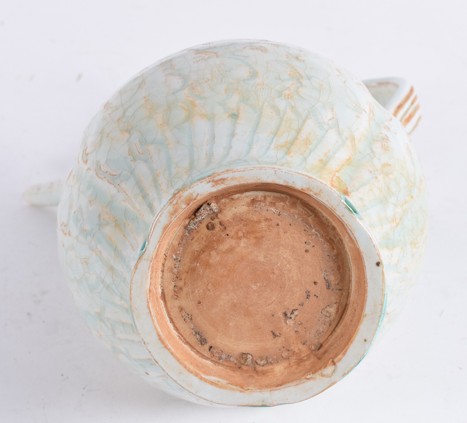 Jarra em porcelana chinesa de formato balaústre, ornamentada por... - foto 4 de 4