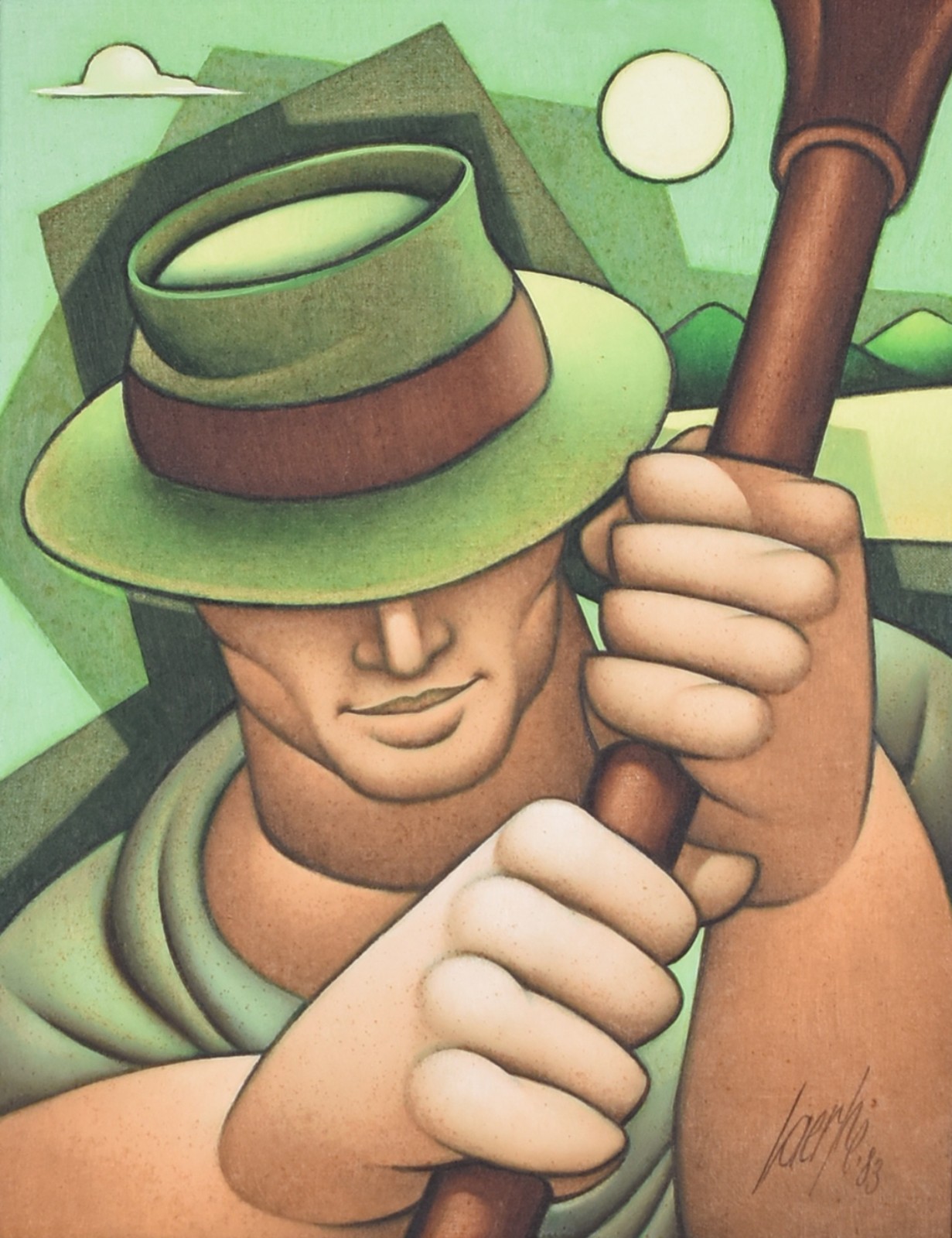 Laerpe Motta (1933), Figura com chapéu - foto 1 de 4