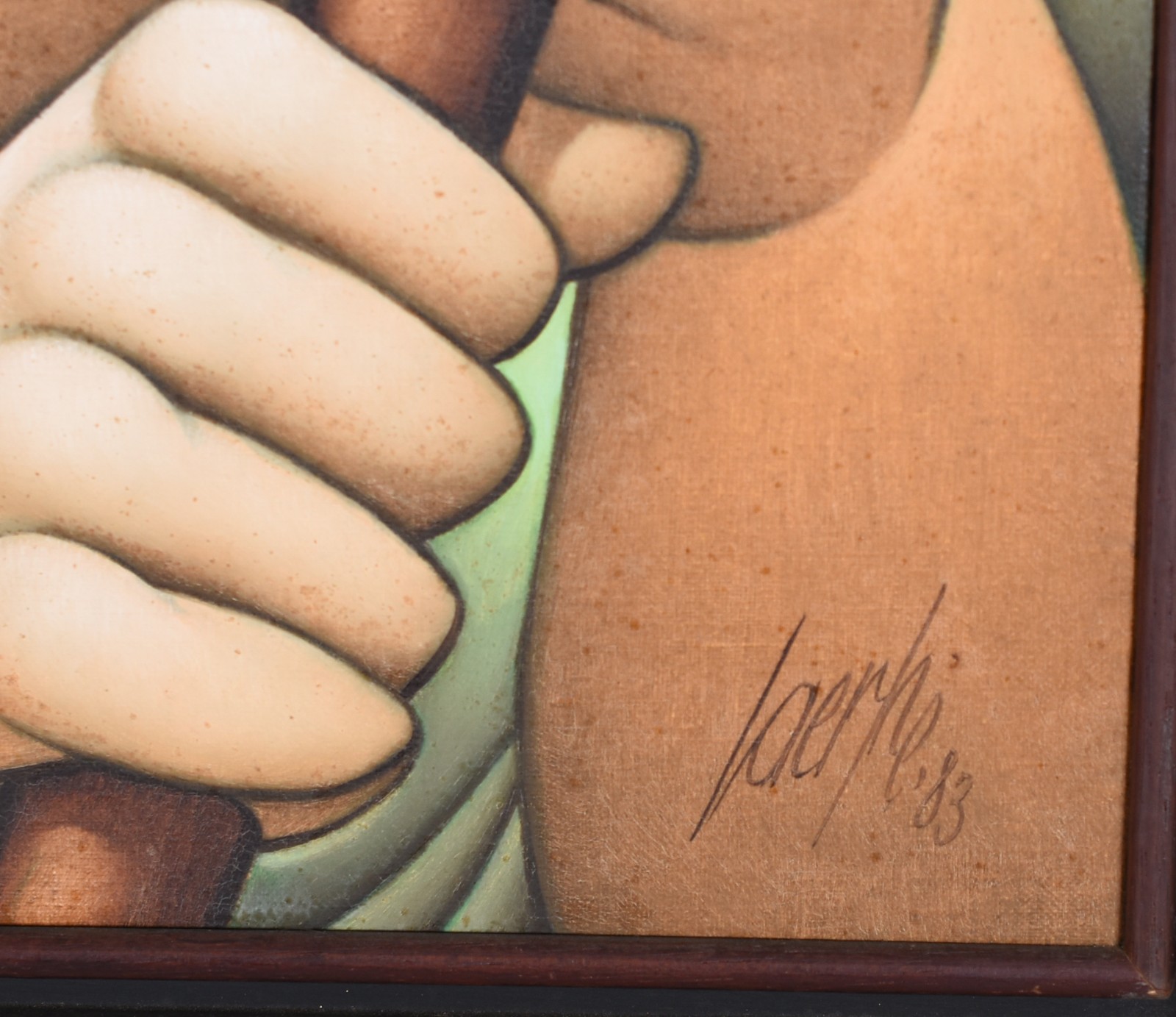 Laerpe Motta (1933), Figura com chapéu - foto 3 de 4