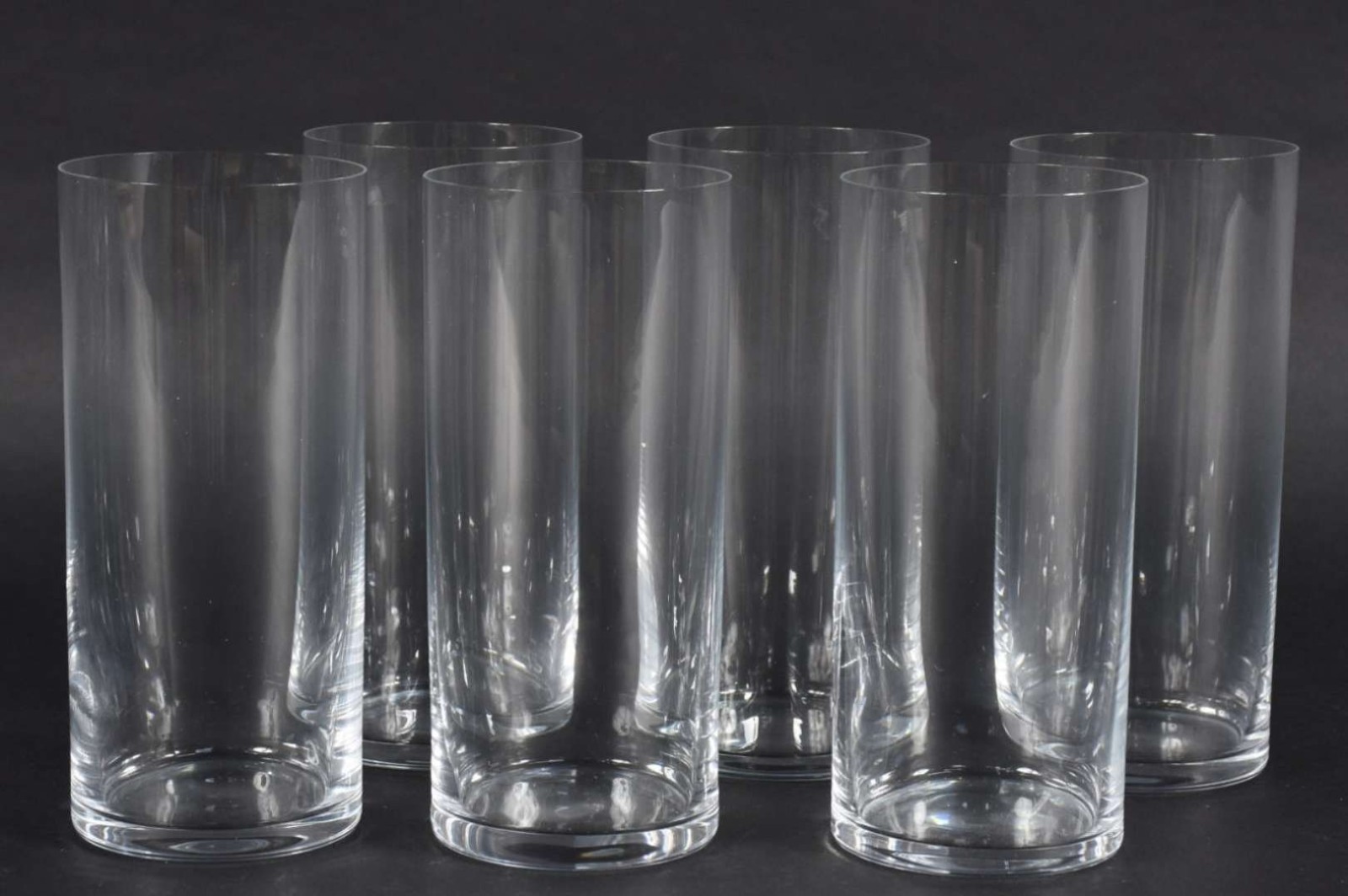 Seis copos de cristal para long drink, 390 ml. - foto 1 de 2