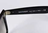RAY BAN,  - Óculos de sol Wayfarer, feito na Itália, no estojo.