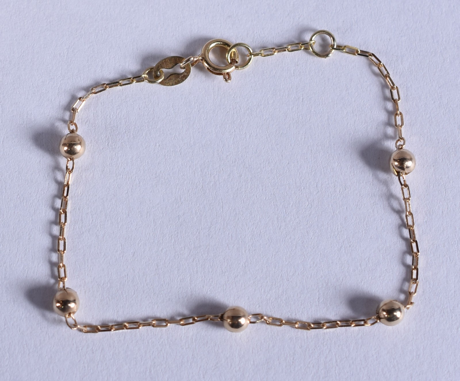 Pulseira para criança de ouro 18 k (Por motivos de segurança a peça... - foto 1 de 2
