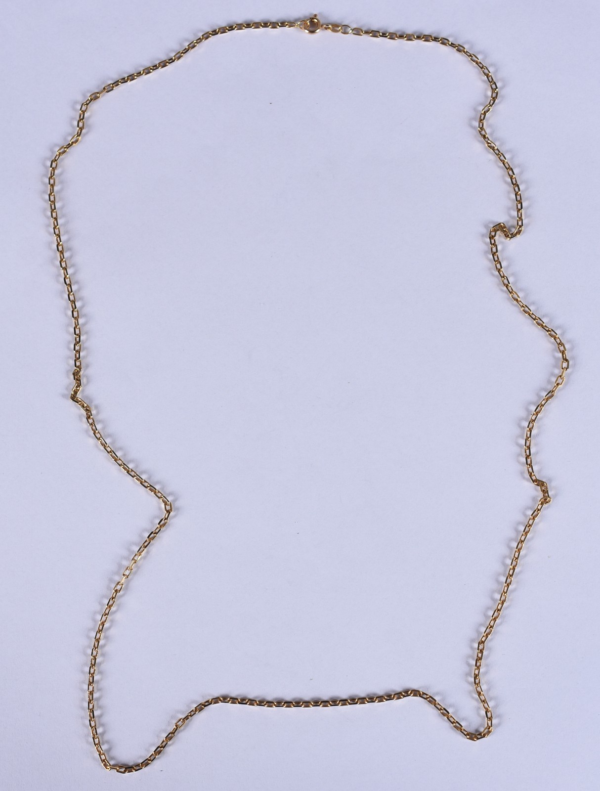 Cordão de ouro 18 k, contrastado 750 (Por motivos de segurança a peça... - foto 2 de 4
