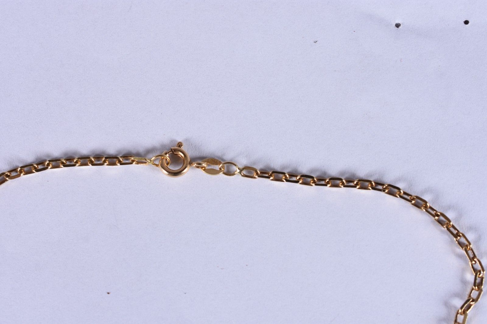 Cordão de ouro 18 k, contrastado 750 (Por motivos de segurança a peça... - foto 4 de 4