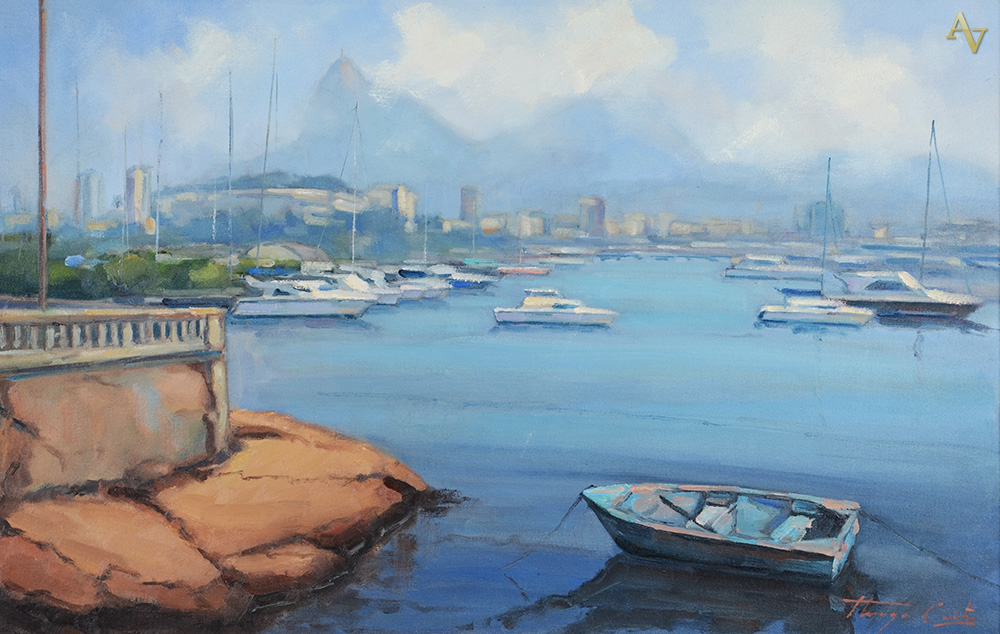 THIAGO CASTRO - Yate Clube da Urca - ost - 90 x 60 - foto 1 de 2