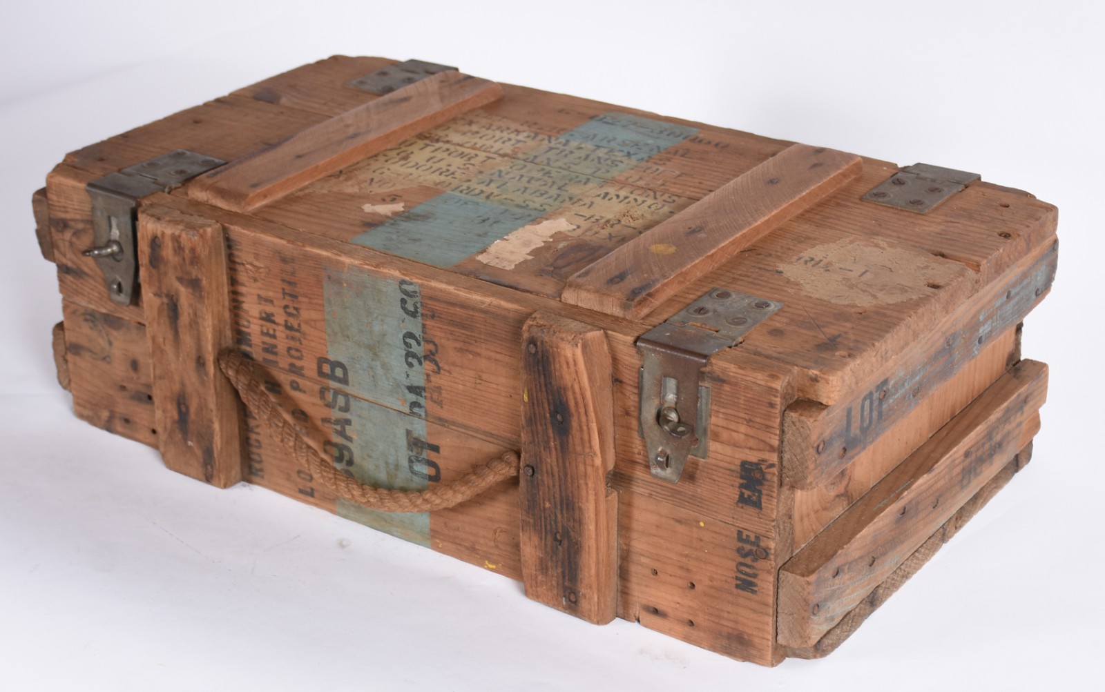 Militaria - caixa para munição de madeira. - foto 1 de 5