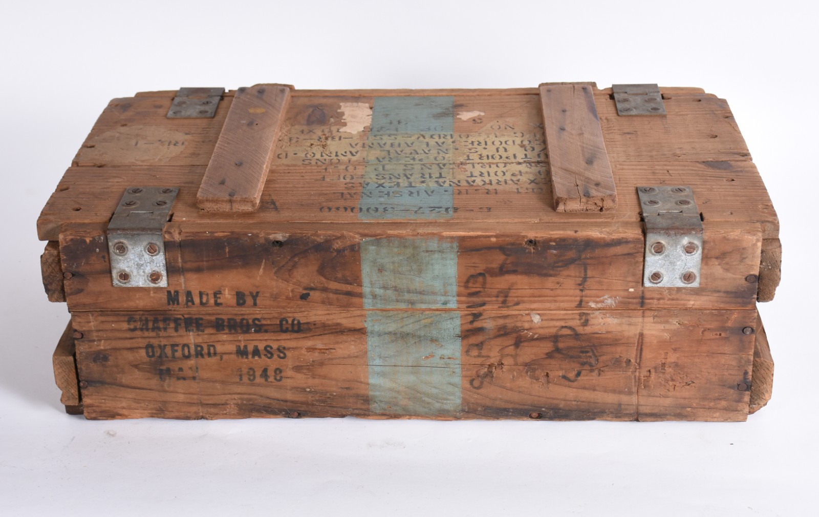 Militaria - caixa para munição de madeira. - foto 4 de 5
