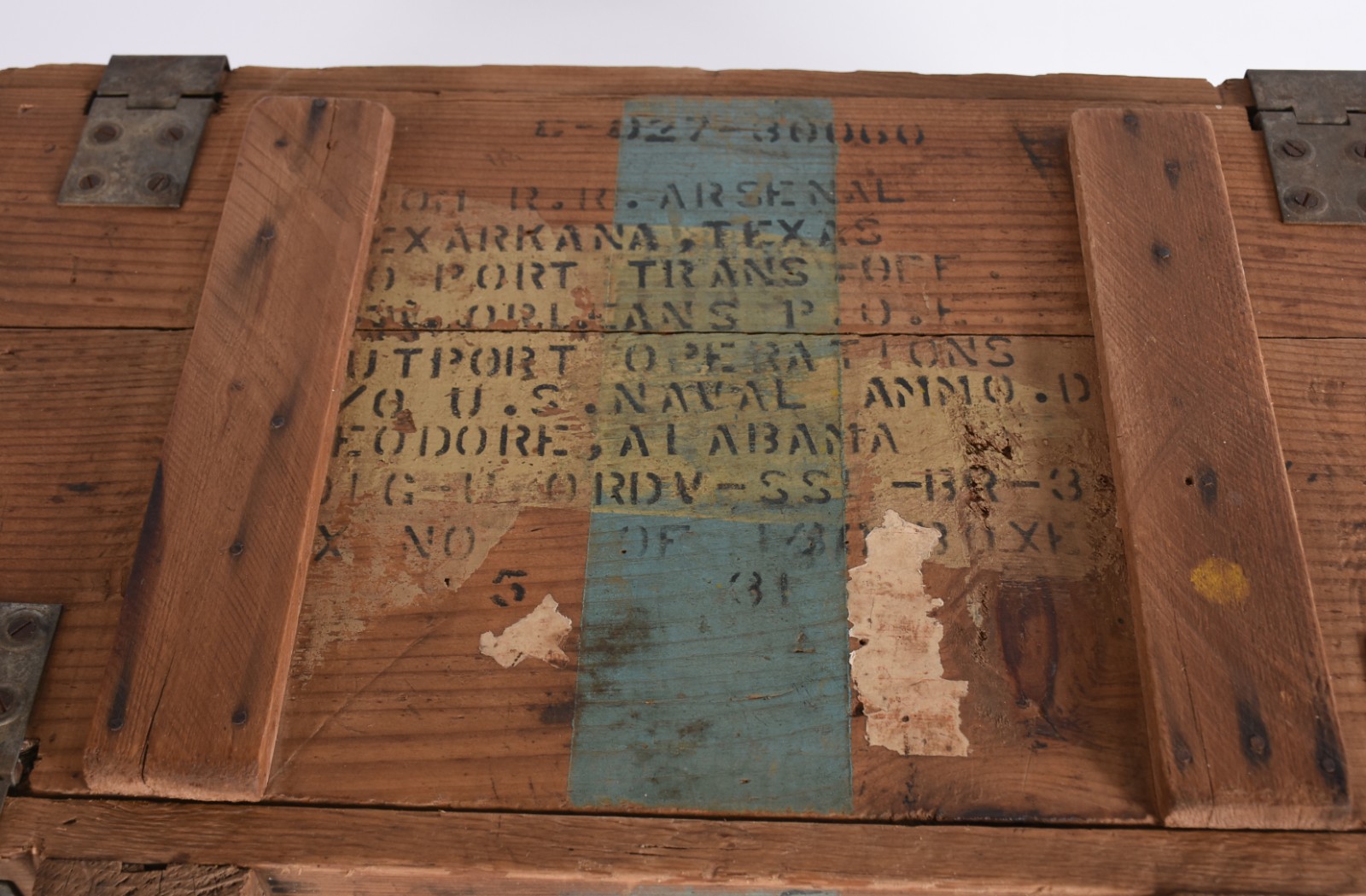 Militaria - caixa para munição de madeira. - foto 5 de 5