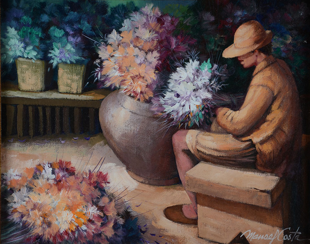 MANOEL COSTA - Florista - ost - 40 x 50 - foto 1 de 2
