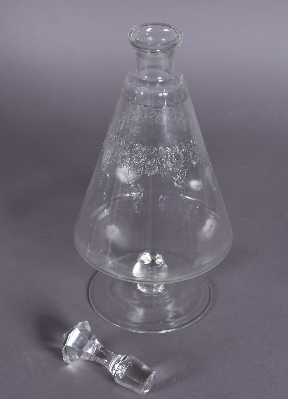 Serviço de cristal lavrado ao gosto Saint Louis composto de: 11 para... - foto 3 de 4