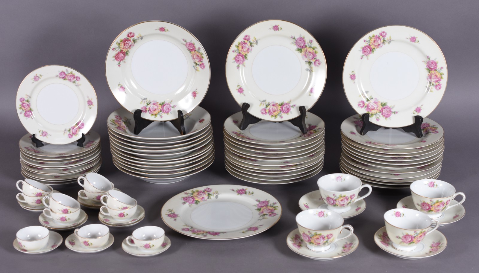 Aparelho jantar, chá e café de porcelana JYOTO, feito a época do... - foto 2 de 10