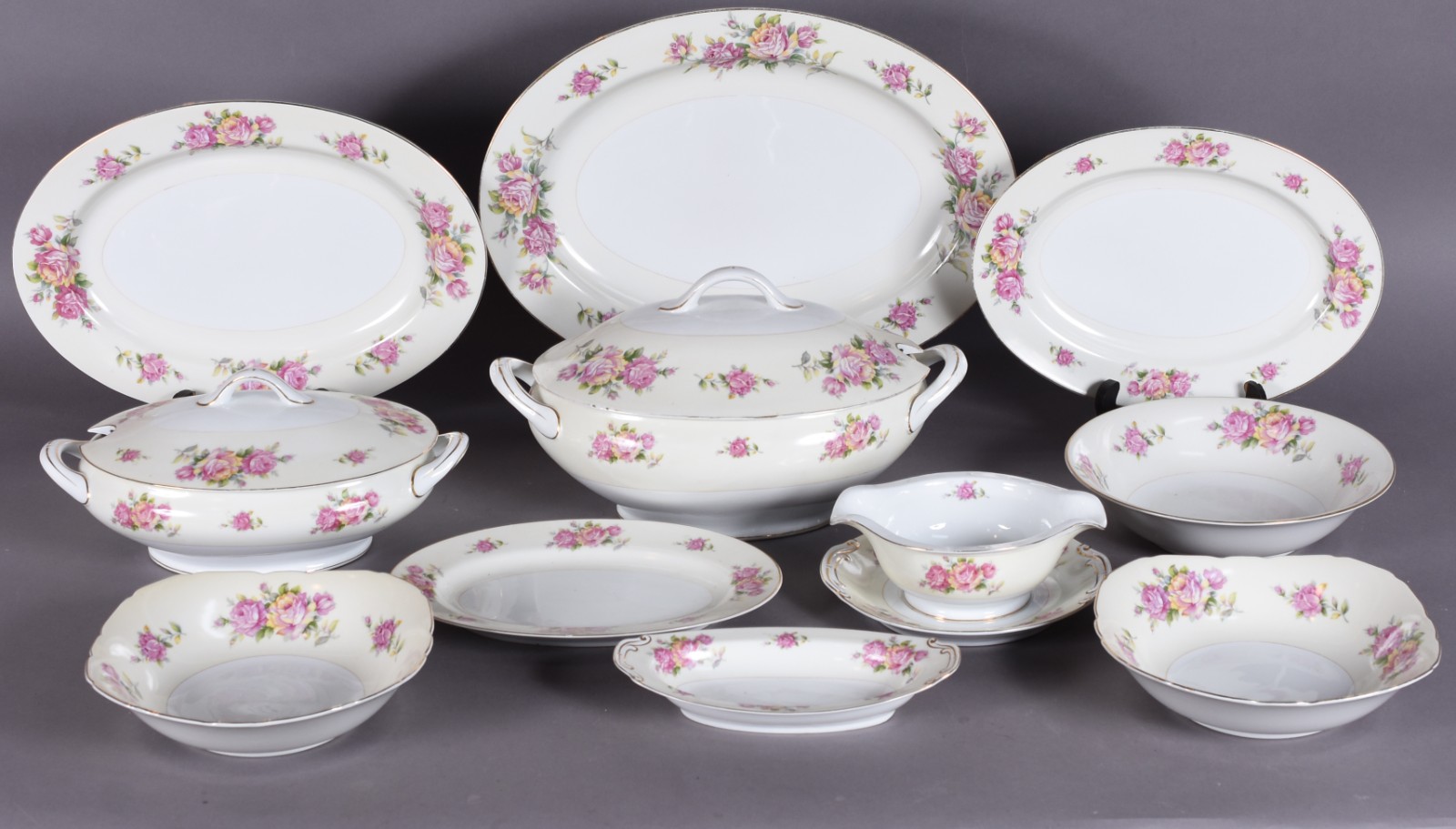 Aparelho jantar, chá e café de porcelana JYOTO, feito a época do... - foto 3 de 10