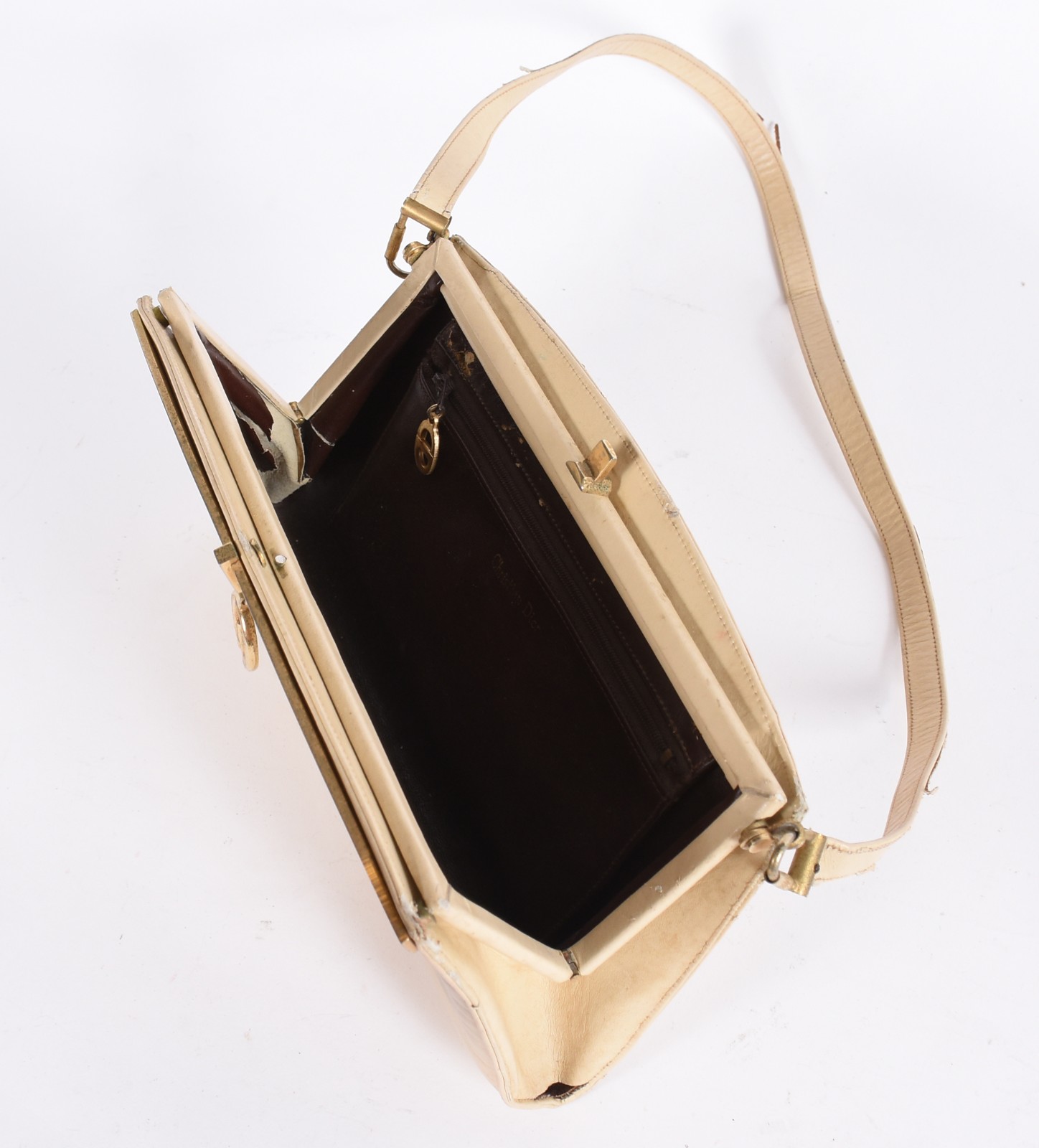 Três bolsas, sendo: 2 bolsas Lanvin e Dior, desgastes. - foto 2 de 7