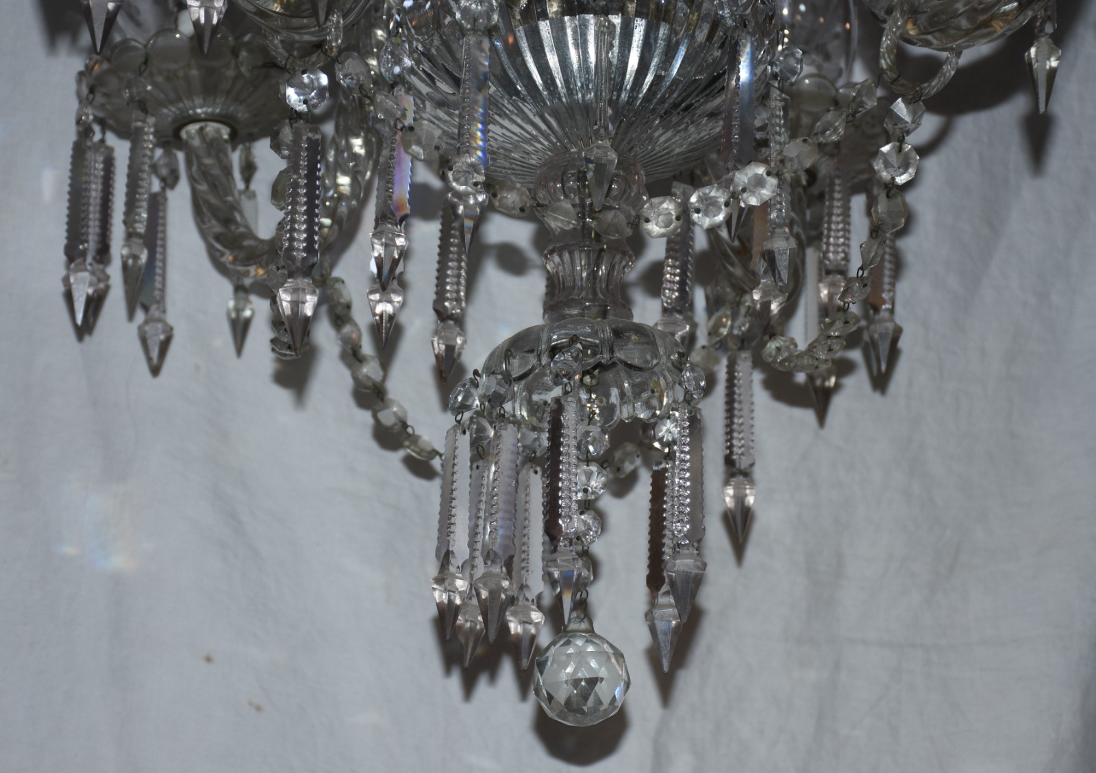 Lustre para 4 luzes de cristal. - foto 2 de 4