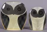Abraham Palatnik (1928-2020),  - Duas corujas de resina de poliéster.
