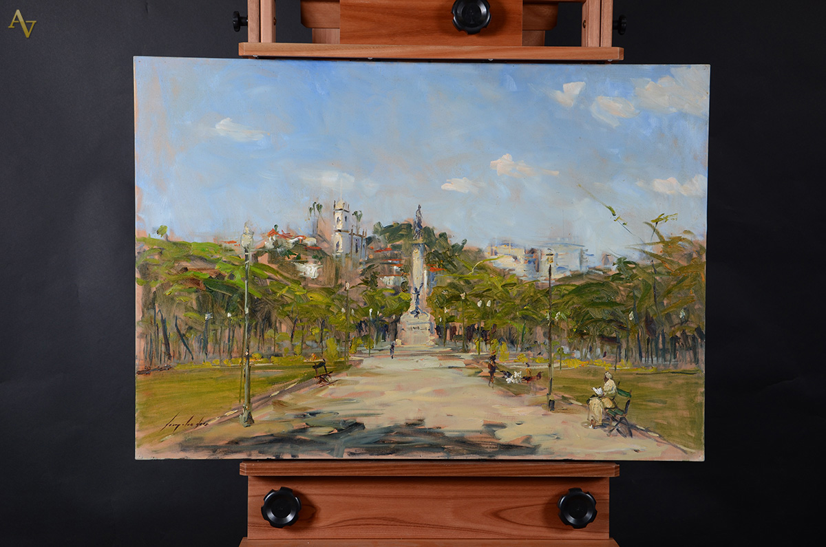 VIRGÍLIO DIAS - Praça Paris - ost - 70 x 100 - foto 2 de 2