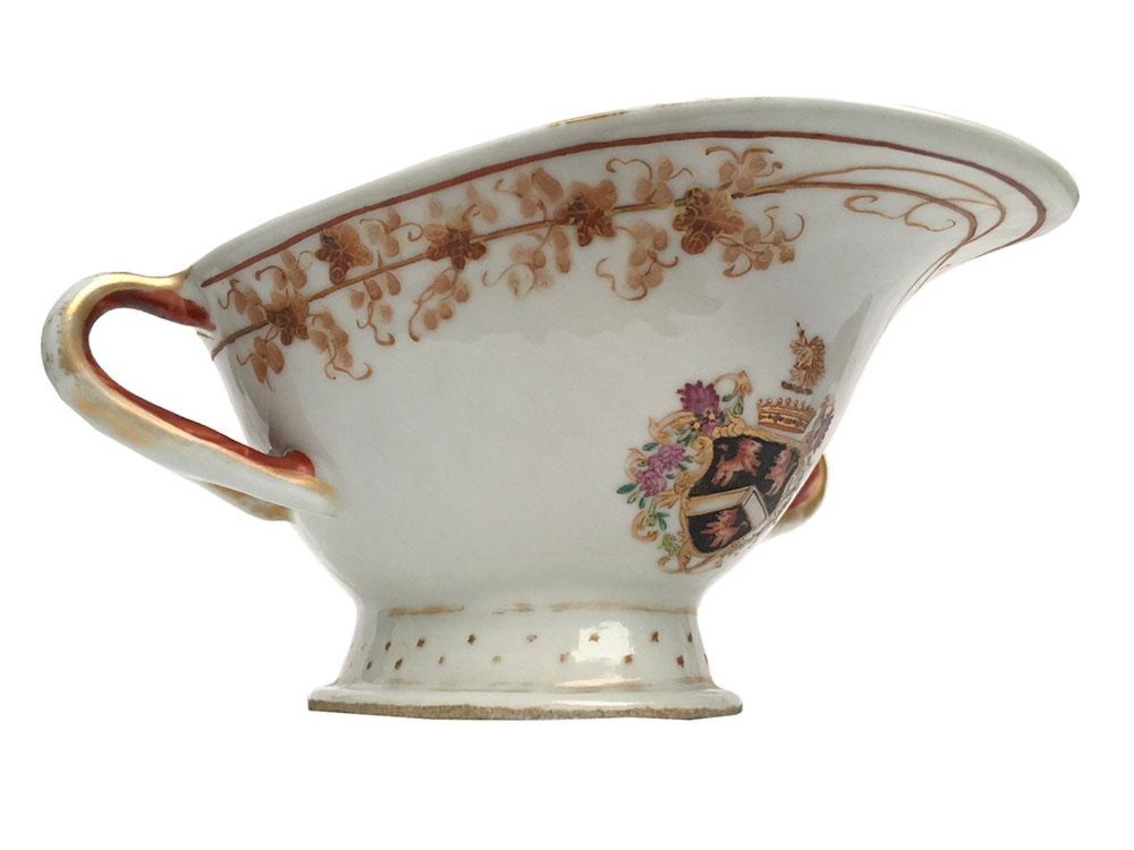 Molheira porcelana francesa Samson, do século XIX, decorado ao estilo... - foto 4 de 5
