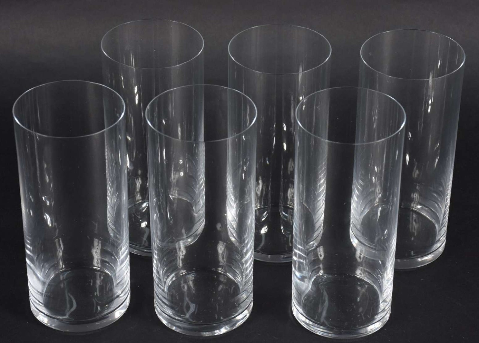 Seis copos de cristal para long drink, 390 ml. - foto 2 de 2