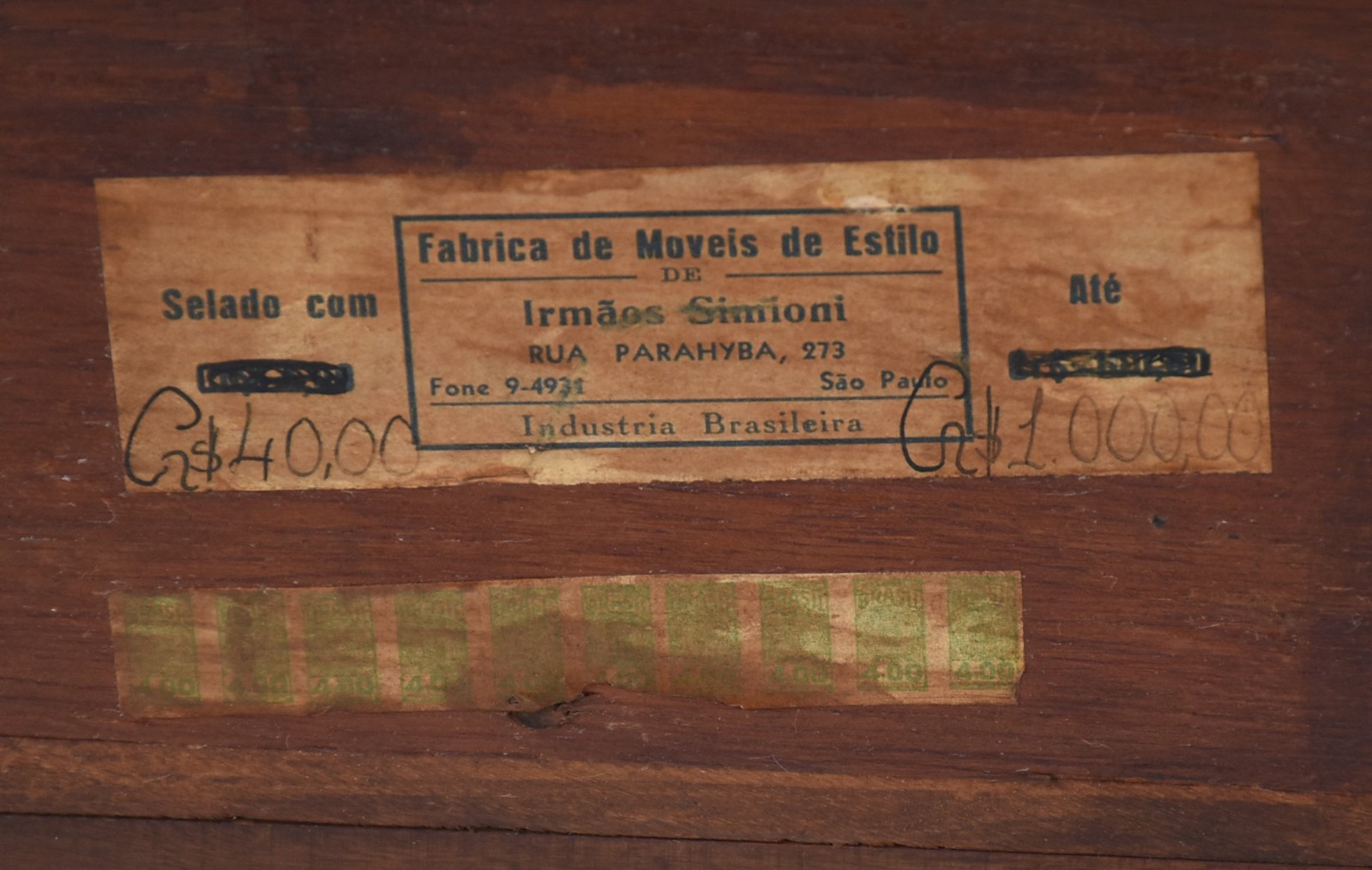 Conjunto de cama de solteiro e mesinha de cabeceira com 1 gaveta de... - foto 8 de 9