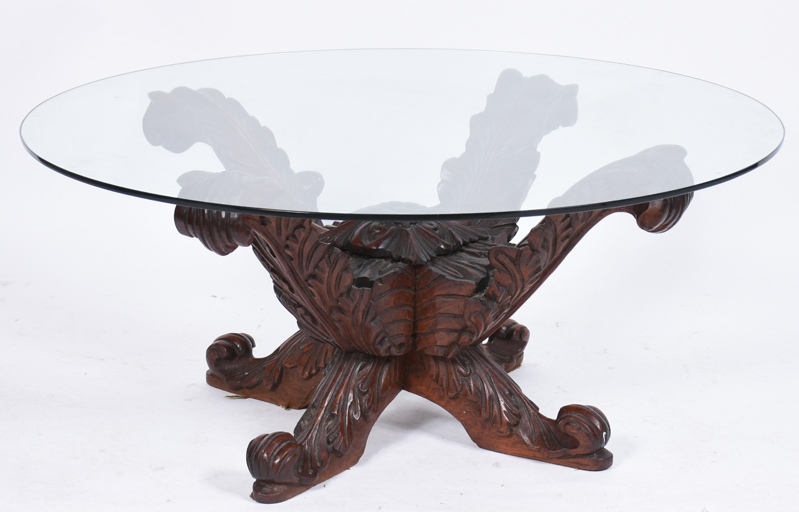 Conjunto de mesa de centro e par de mesas laterais de com bases de... - foto 3 de 6